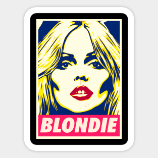 Blondie Sticker